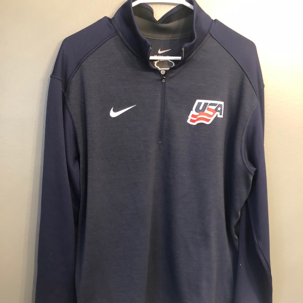 Nike Drifit USA Hockey 1/4 zip